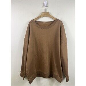 Nuuds OG Crewneck Sweatshirt Brown 3XL XXL Oversized Crewneck